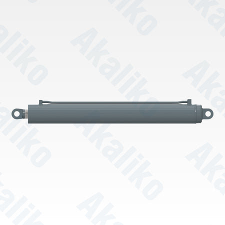 Side view of replacement tower raising hydraulic cylinder for Atlas Copco DM45 drill, OEM part number 54578539