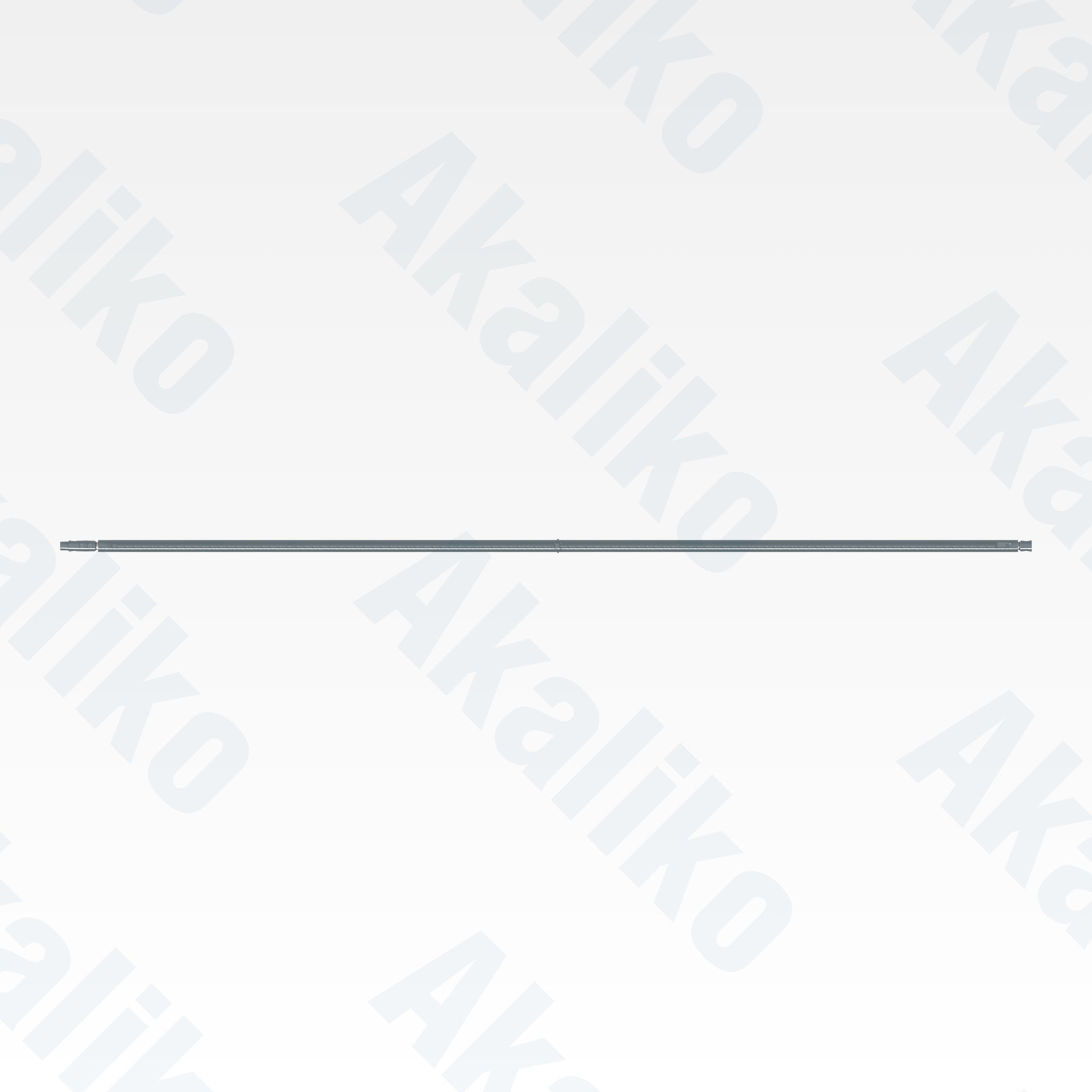 Top view of replacement feed hydraulic cylinder for Atlas Copco PV271 drill, OEM part number 57648172