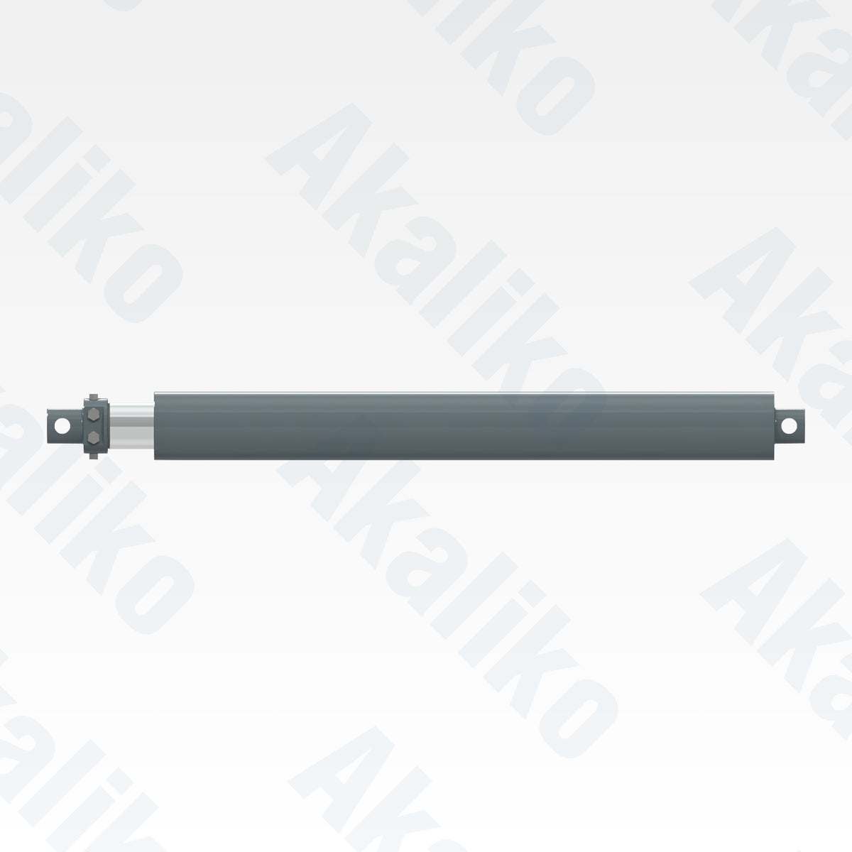 Side view of replacement jack hydraulic cylinder for Atlas Copco PV271 drill, OEM part number 57712986