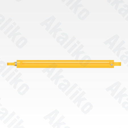 Top view of replacement tower raising hydraulic cylinder for Atlas Copco PV271 drill, OEM part number 57648164