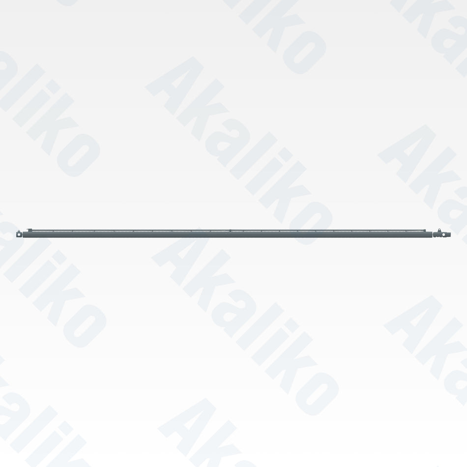 Side view of replacement feed hydraulic cylinder for Atlas Copco PV351D drill, OEM part number 2657778839