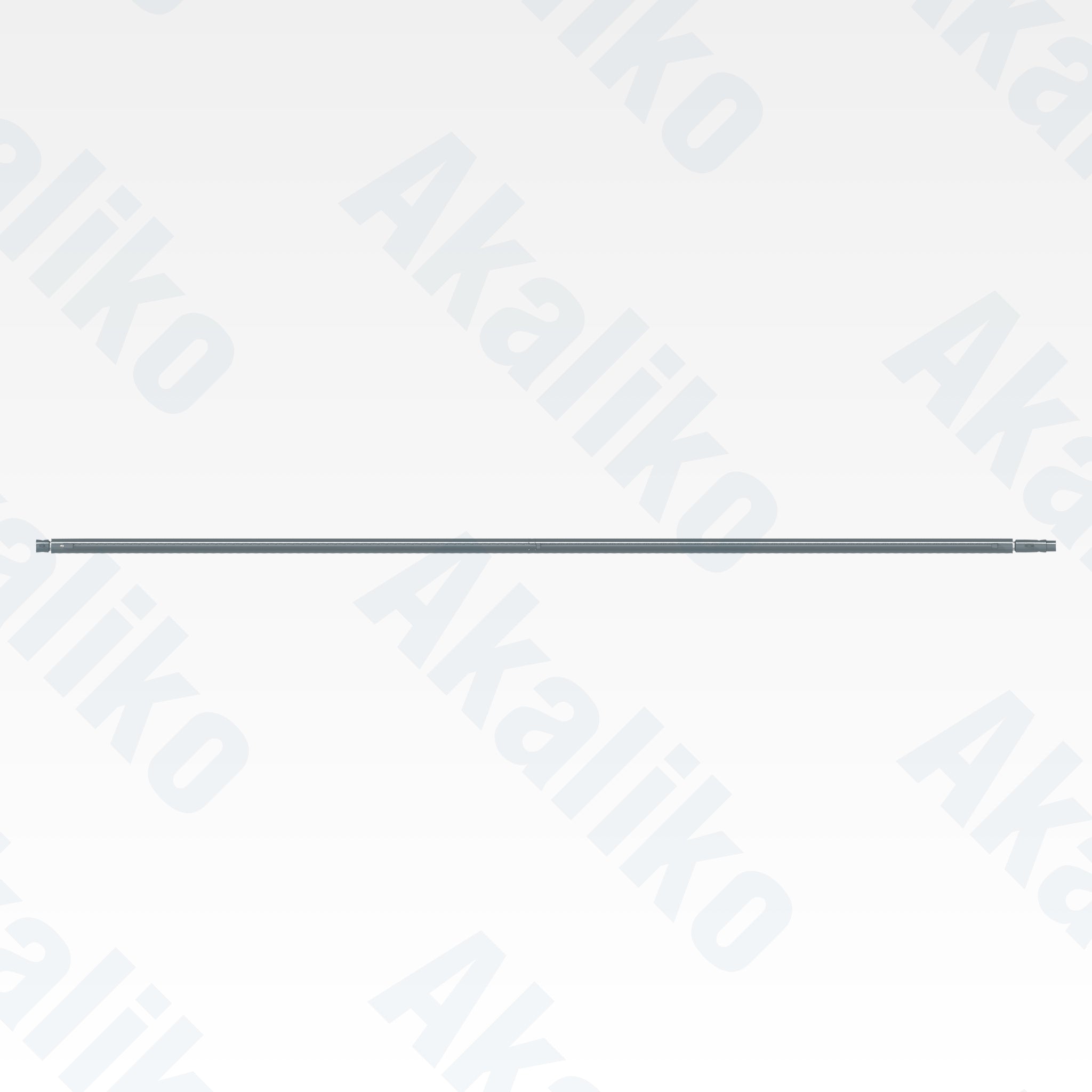 Top view of replacement feed hydraulic cylinder for Atlas Copco PV351D drill, OEM part number 2657778839