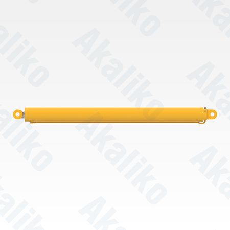 Side view of replacement tower raising hydraulic cylinder for Atlas Copco PV351D drill, OEM part number 2657582579