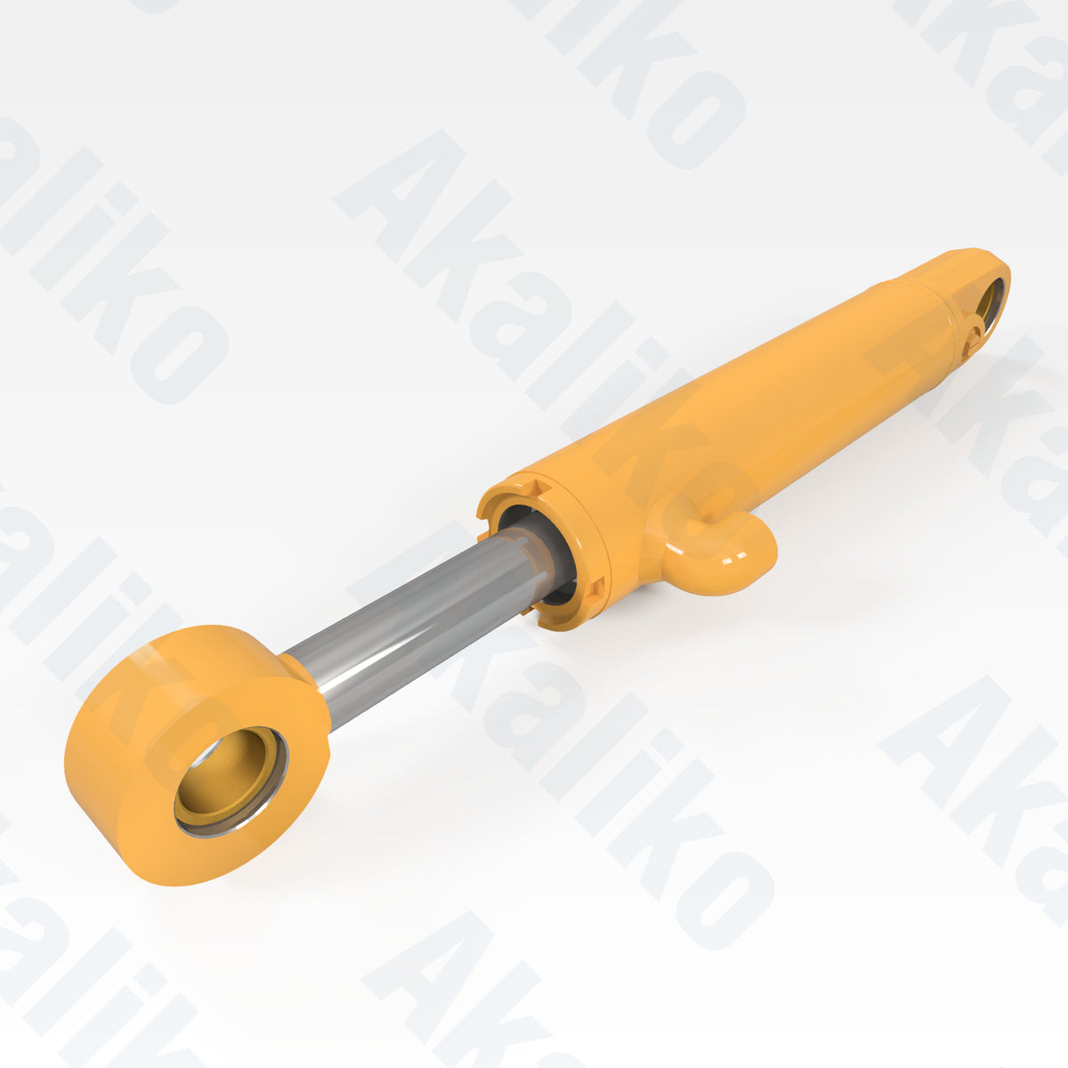 Replacement articulation hydraulic cylinder for Caterpillar 160H motor grader, OEM part number 137-6792, aftermarket heavy equipment parts