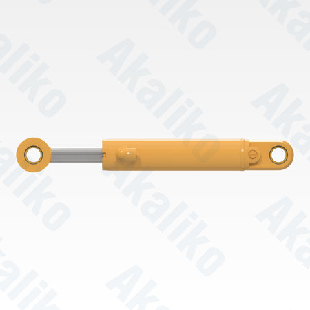 Side view of replacement articulation hydraulic cylinder for Caterpillar 160H motor grader, OEM part number 137-6792