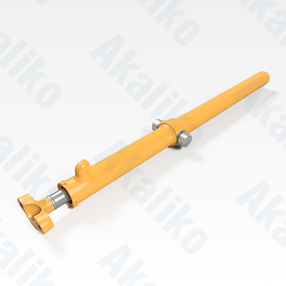Replacement blade lift hydraulic cylinder for Caterpillar 160H motor grader, OEM part number 132-4929, aftermarket heavy equipment parts