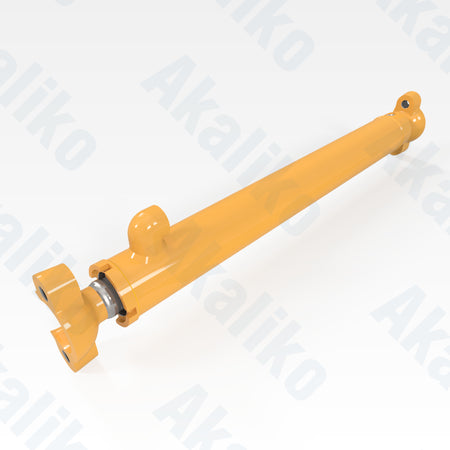 Replacement center shift hydraulic cylinder for Caterpillar 160H motor grader, OEM part number 6E-1343, aftermarket heavy equipment parts