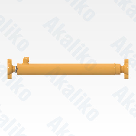 Side view of replacement center shift hydraulic cylinder for Caterpillar 160H motor grader, OEM part number 6E-1343