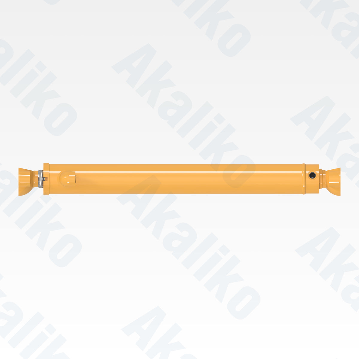 Top view of replacement center shift hydraulic cylinder for Caterpillar 160H motor grader, OEM part number 6E-1343