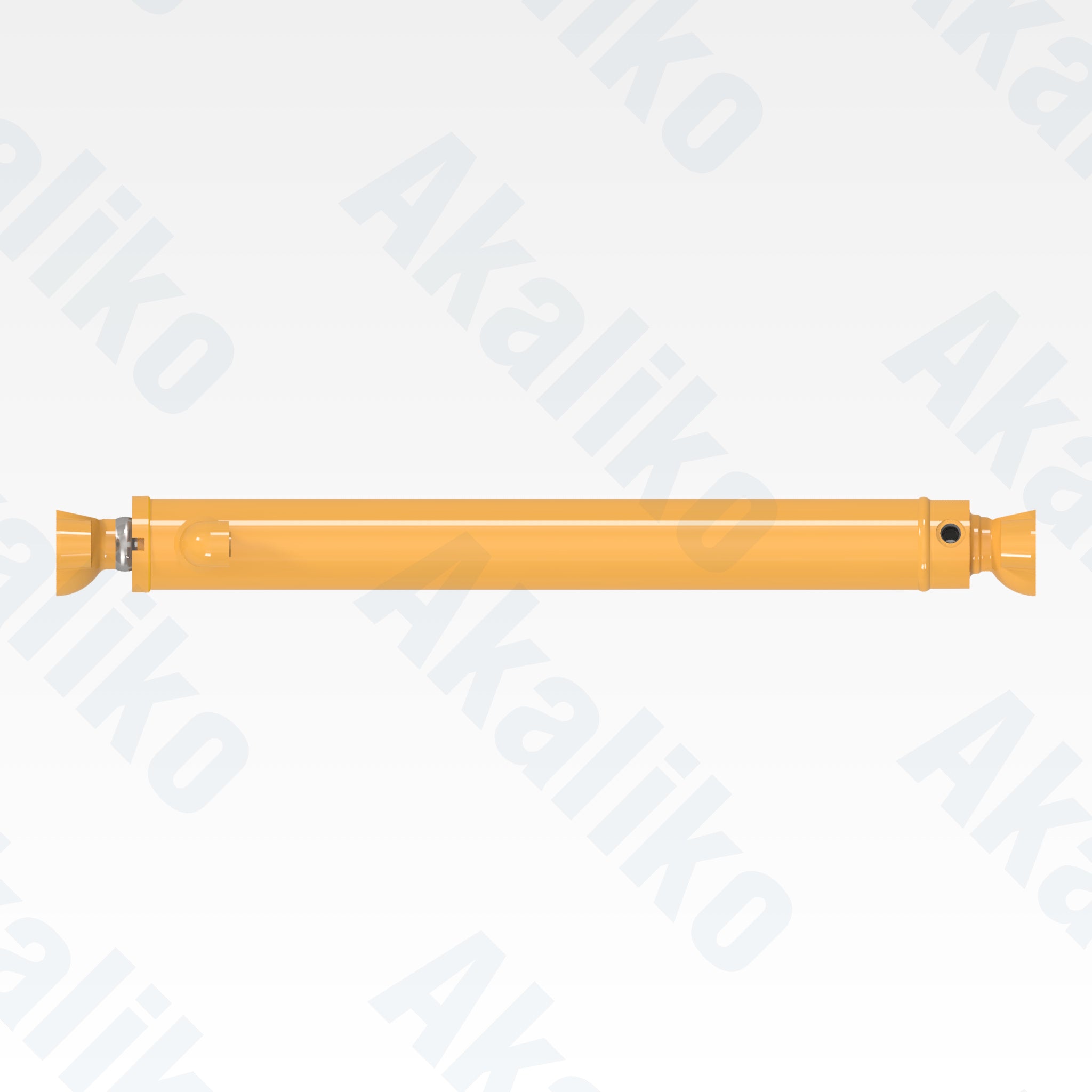 Top view of replacement center shift hydraulic cylinder for Caterpillar 160H motor grader, OEM part number 6E-1343