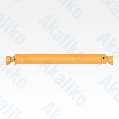 Top view of replacement center shift hydraulic cylinder for Caterpillar 160H motor grader, OEM part number 6E-1343