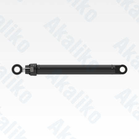 Side view of replacement bucket hydraulic cylinder for Caterpillar 349D excavator, OEM part number 225-4532