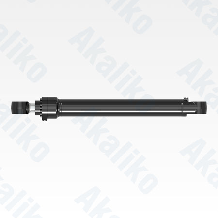 Top view of replacement bucket hydraulic cylinder for Caterpillar 350 excavator, OEM part number 588-0714