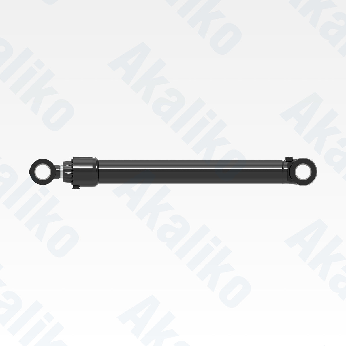 Side view of replacement boom hydraulic cylinder for Caterpillar 365C excavator, OEM part number 204-2823