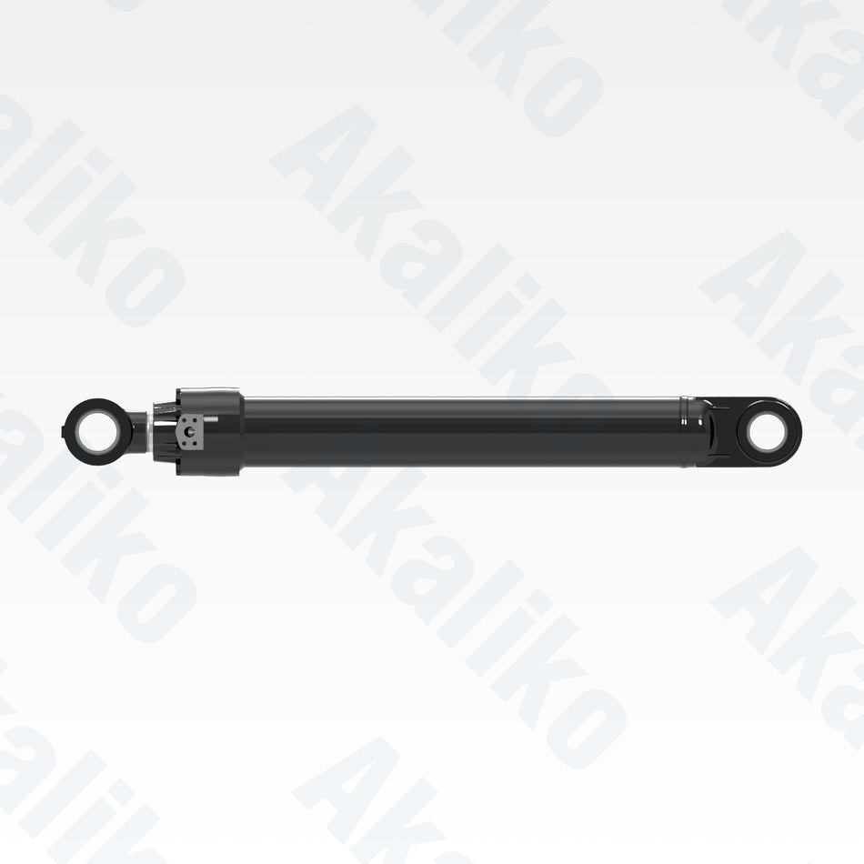 Side view of replacement bucket hydraulic cylinder for Caterpillar 365C excavator, OEM part number 143-8007