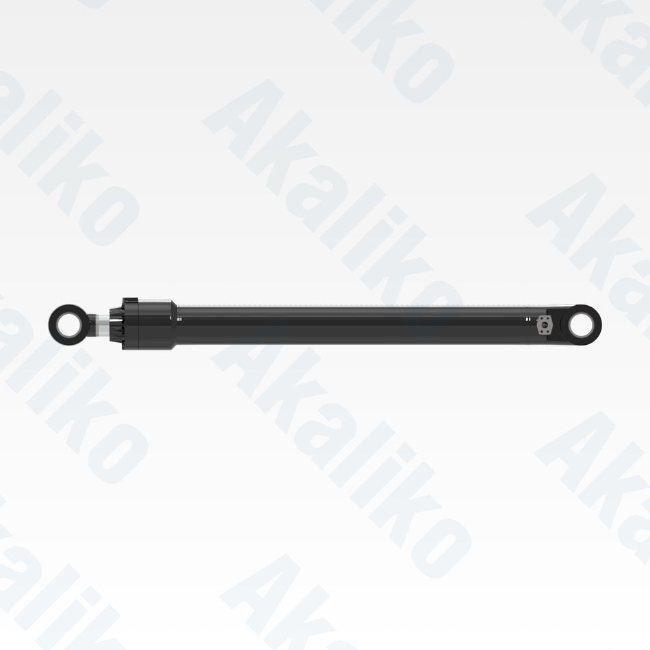 Side view of replacement stick hydraulic cylinder for Caterpillar 365C excavator, OEM part number 179-9794