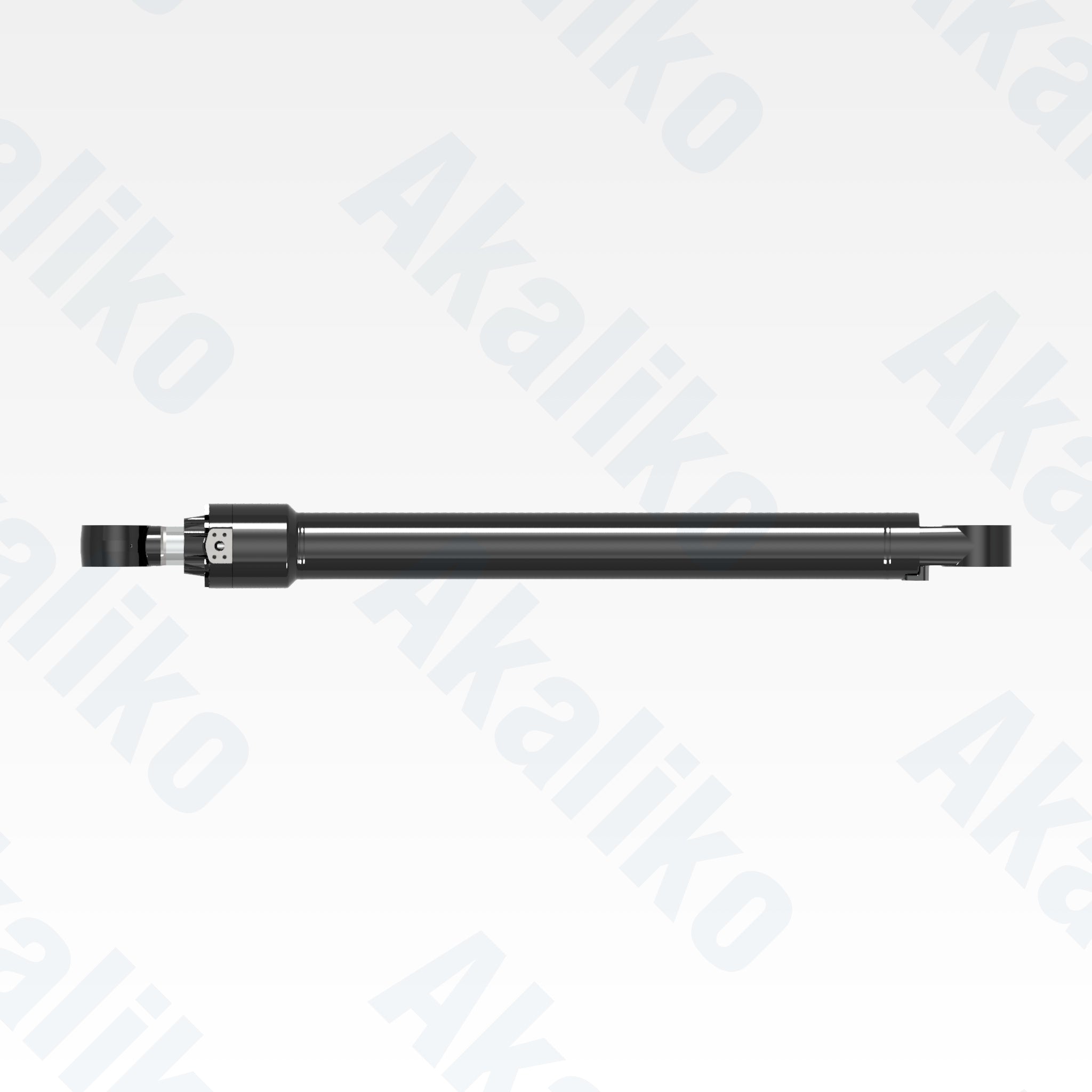 Top view of replacement stick hydraulic cylinder for Caterpillar 365C excavator, OEM part number 179-9794