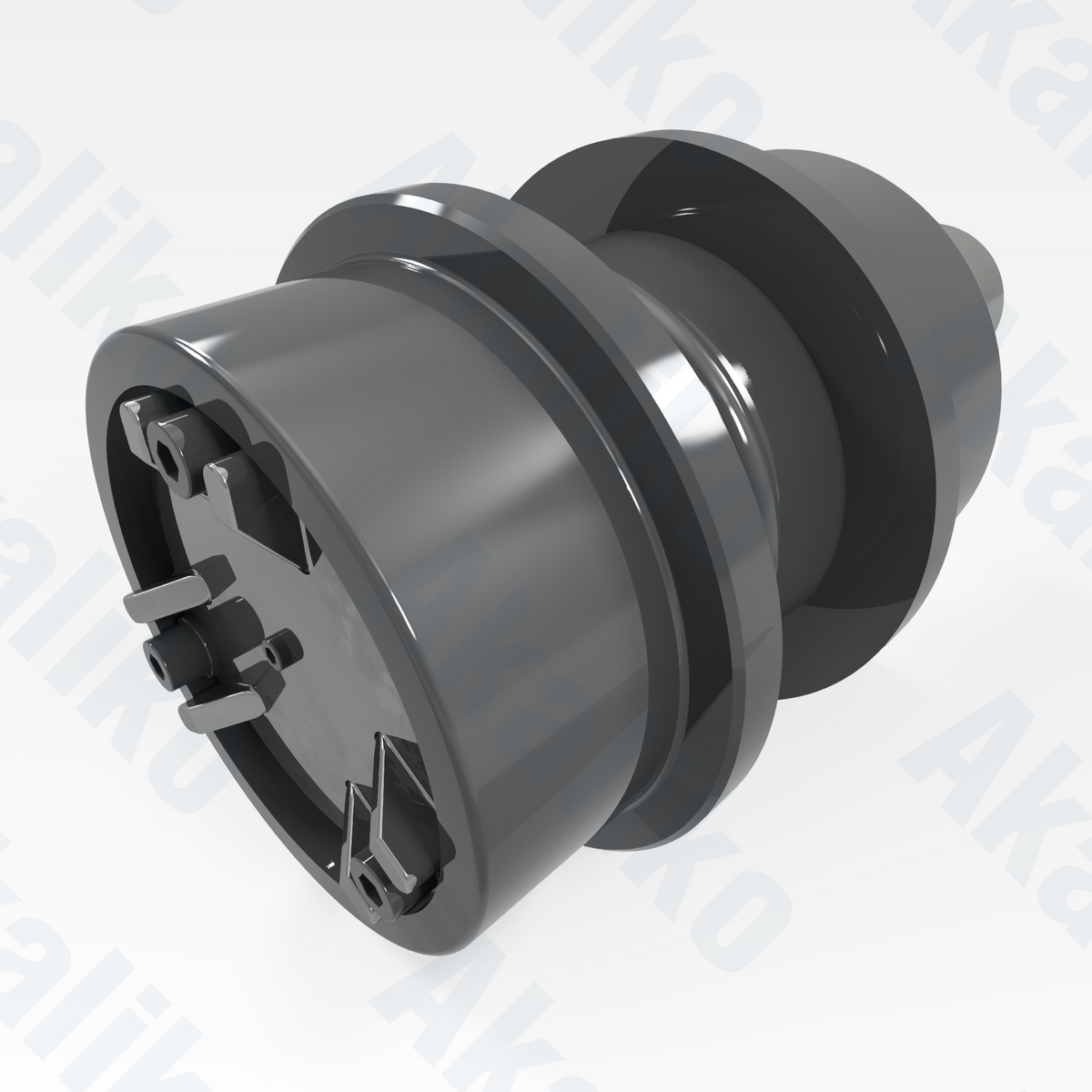 Replacement/aftermarket brand new carrier roller for Caterpillar 374 excavator.