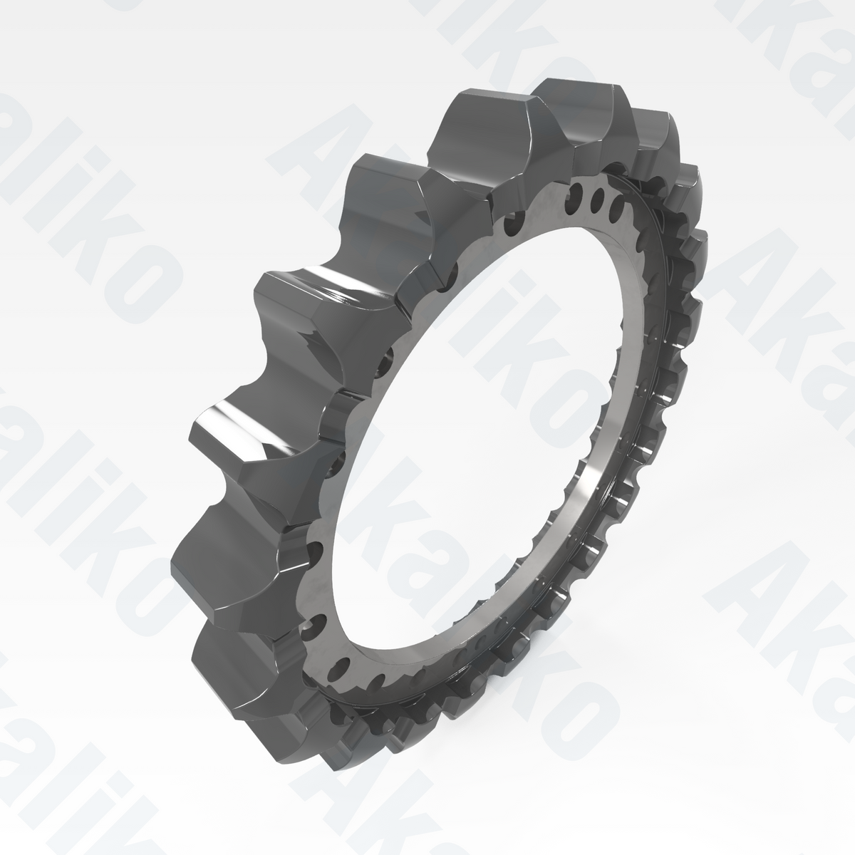 Replacement/aftermarket brand new sprocket for Caterpillar 374 excavator.
