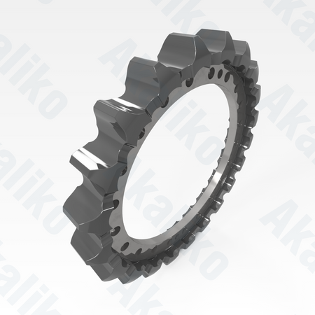 Replacement/aftermarket brand new sprocket for Caterpillar 374 excavator.