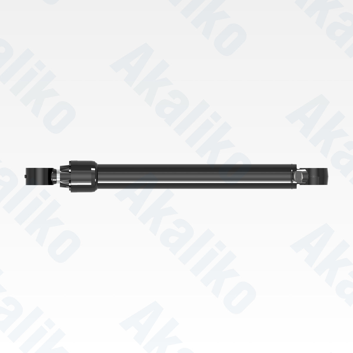 Top view of replacement boom hydraulic cylinder for Caterpillar 374D excavator, OEM part number 380-7401
