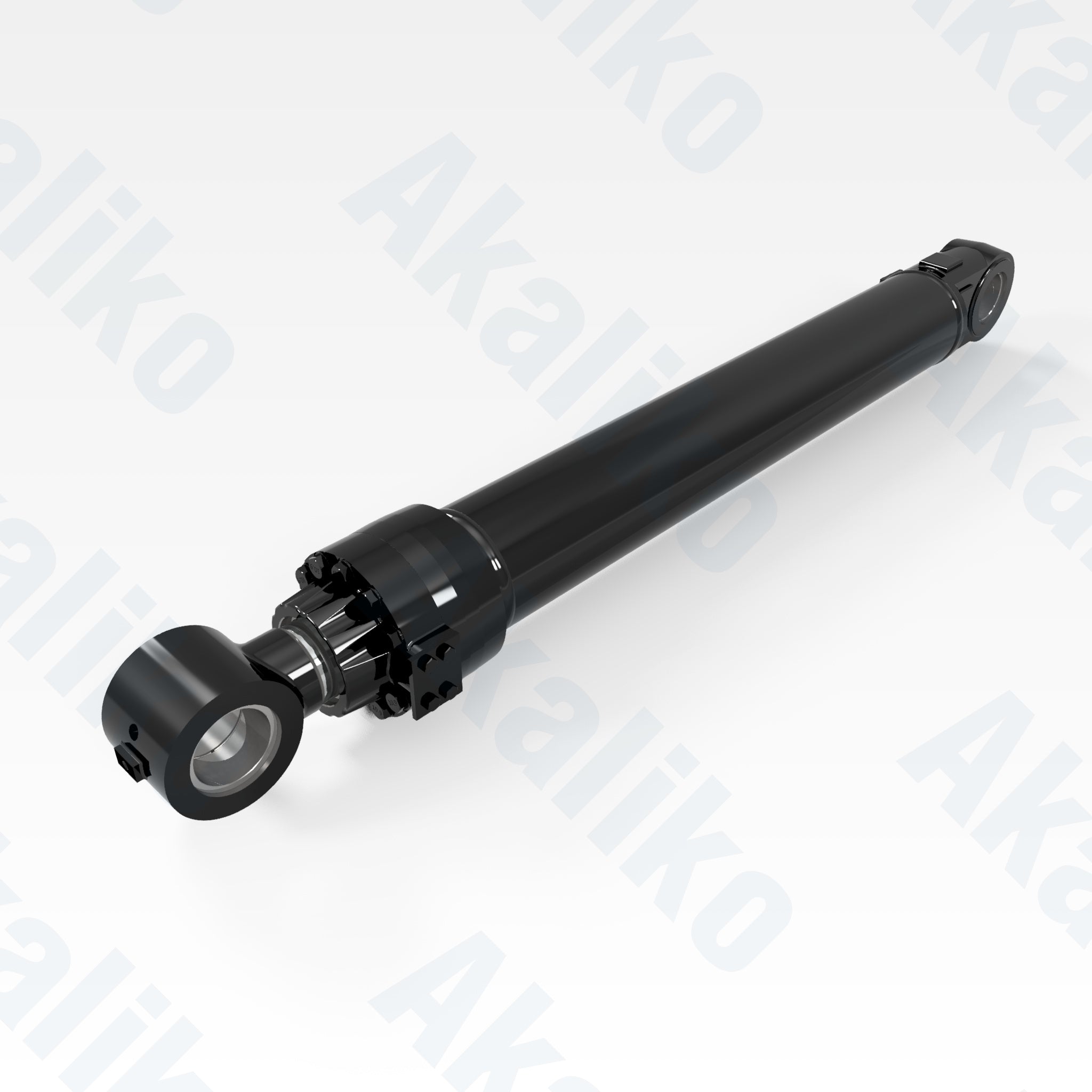 Replacement bucket hydraulic cylinder for Caterpillar 374D excavator, OEM part number 361-0718, aftermarket heavy equipment parts