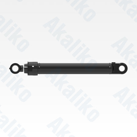 Side view of replacement bucket hydraulic cylinder for Caterpillar 374D excavator, OEM part number 361-0718