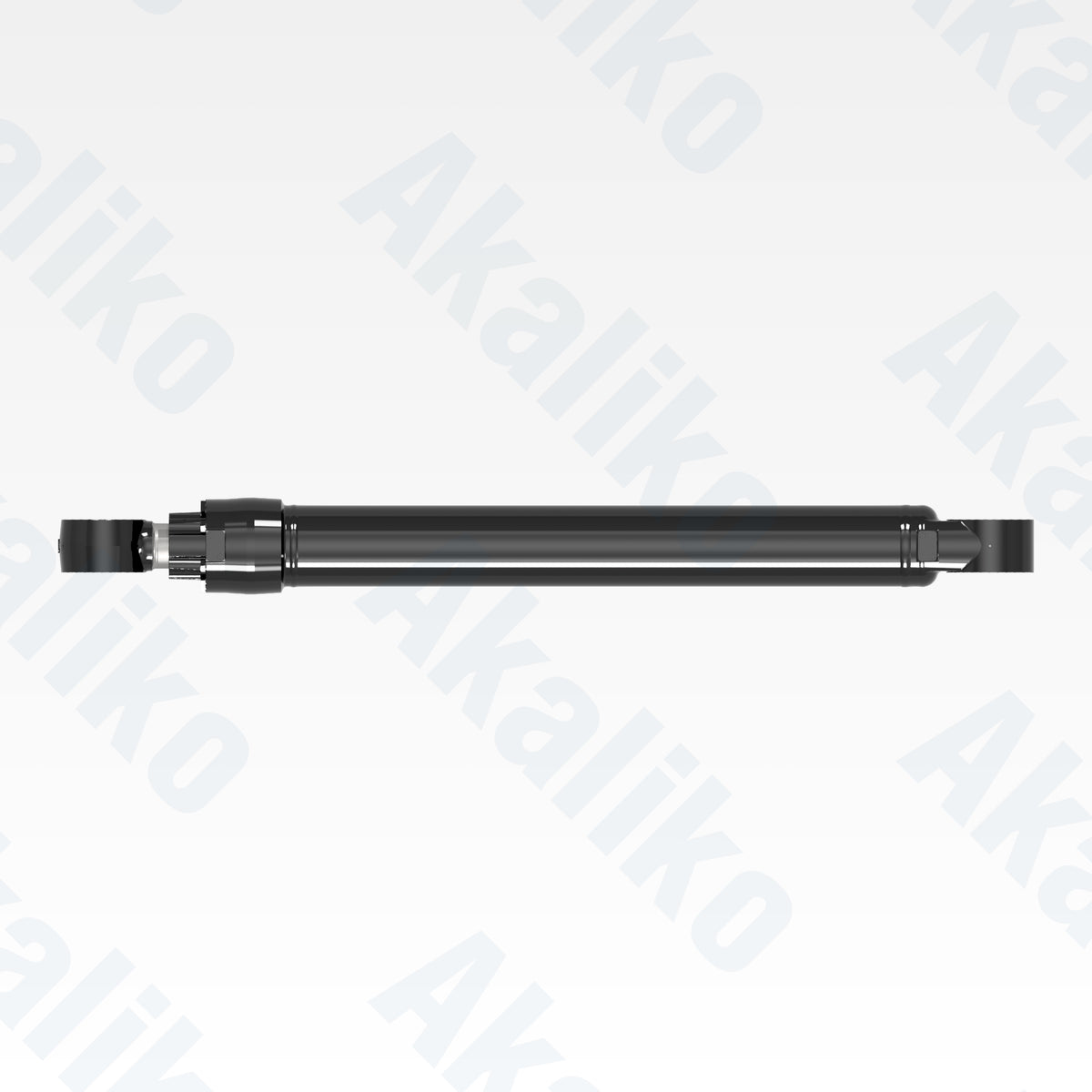 Top view of replacement boom hydraulic cylinder for Caterpillar 385B excavator, OEM part number 155-9068