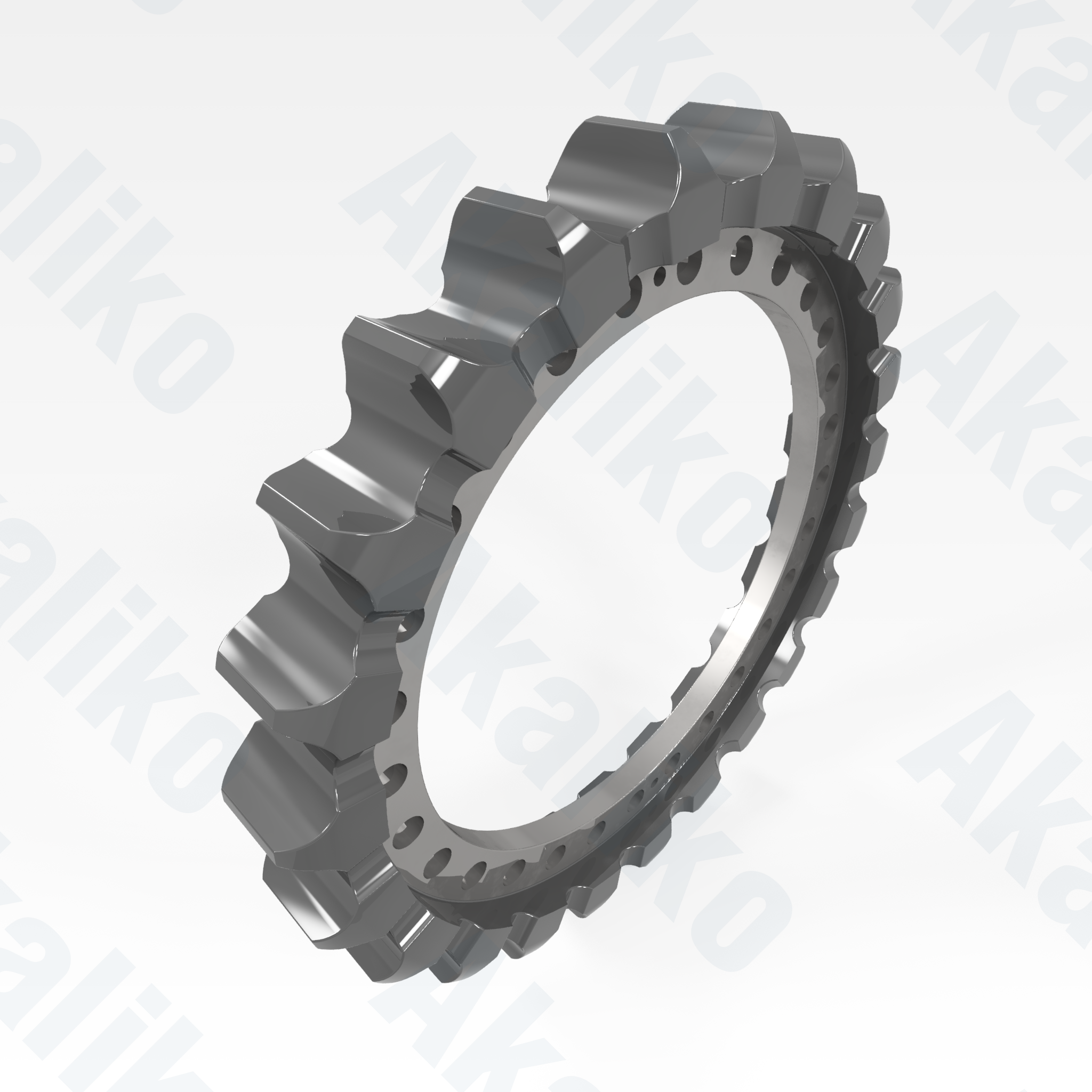 Replacement/aftermarket brand new sprocket for Caterpillar 390D excavator.