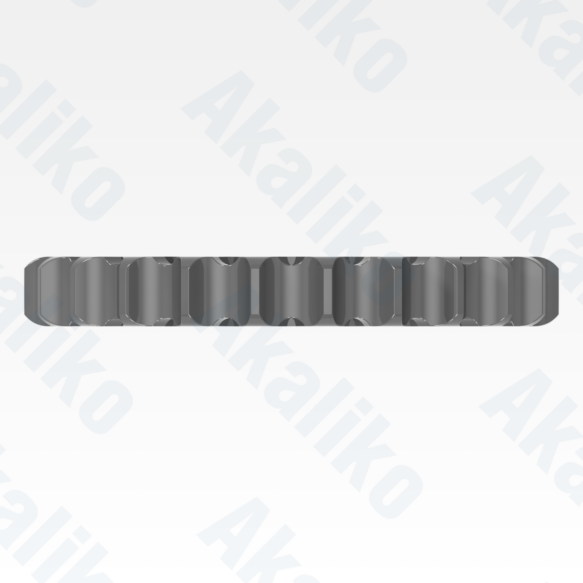 Top view of replacement/aftermarket brand new sprocket for Caterpillar 390D excavator.