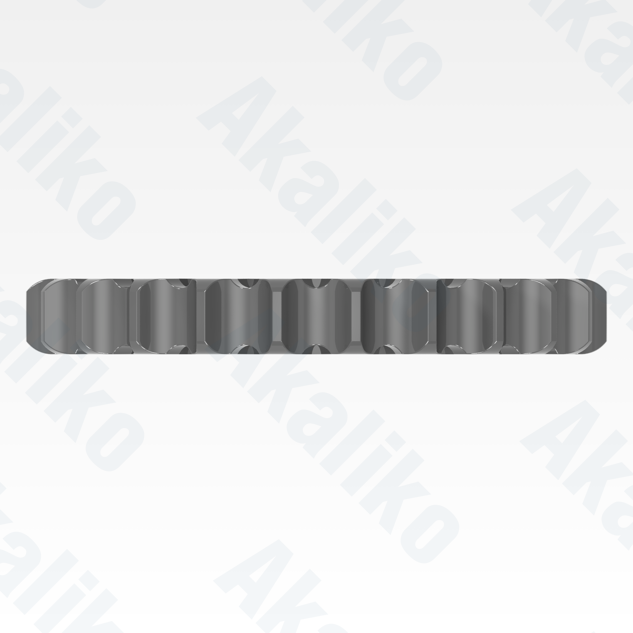 Top view of replacement/aftermarket brand new sprocket for Caterpillar 390D excavator.