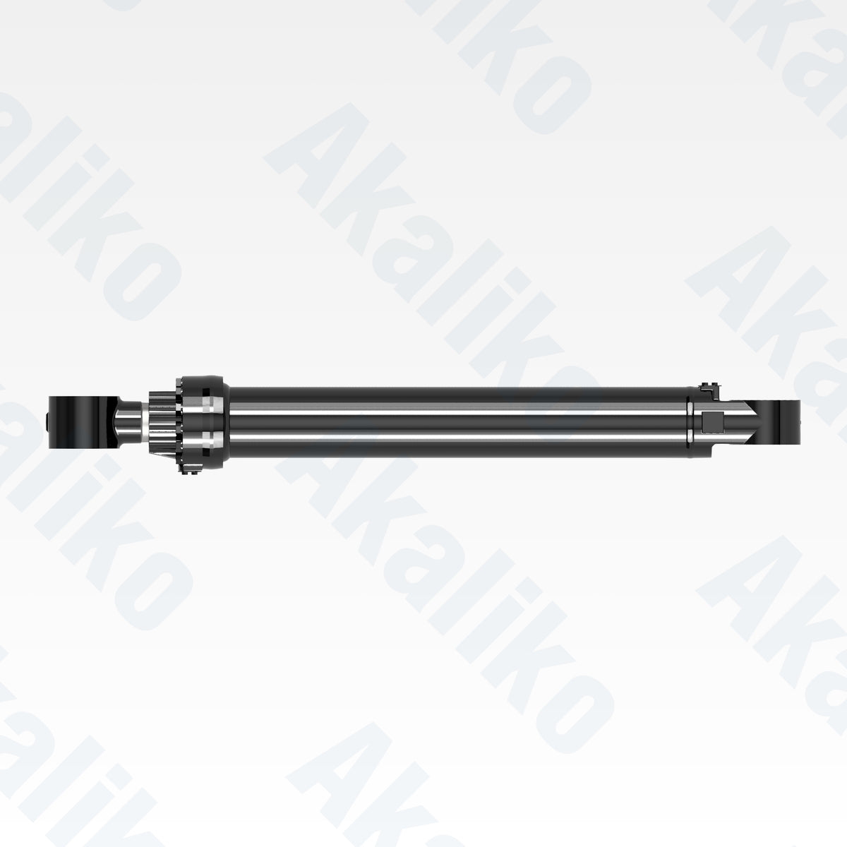 Top view of replacement bucket hydraulic cylinder for Caterpillar 390D excavator, OEM part number 361-2862