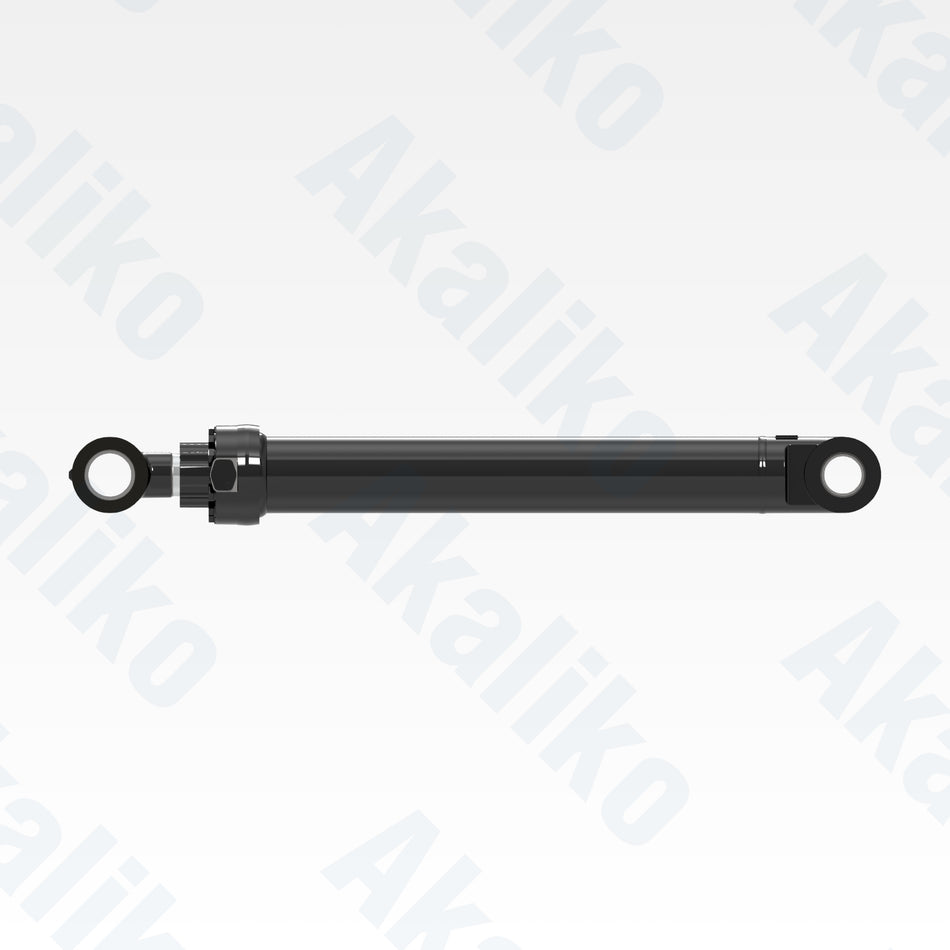 Side view of replacement bucket hydraulic cylinder for Caterpillar 390F excavator, OEM part number 362-4589