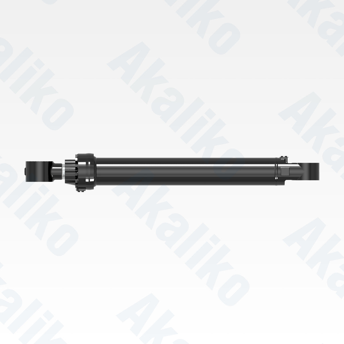 Top view of replacement bucket hydraulic cylinder for Caterpillar 390F excavator, OEM part number 362-4589