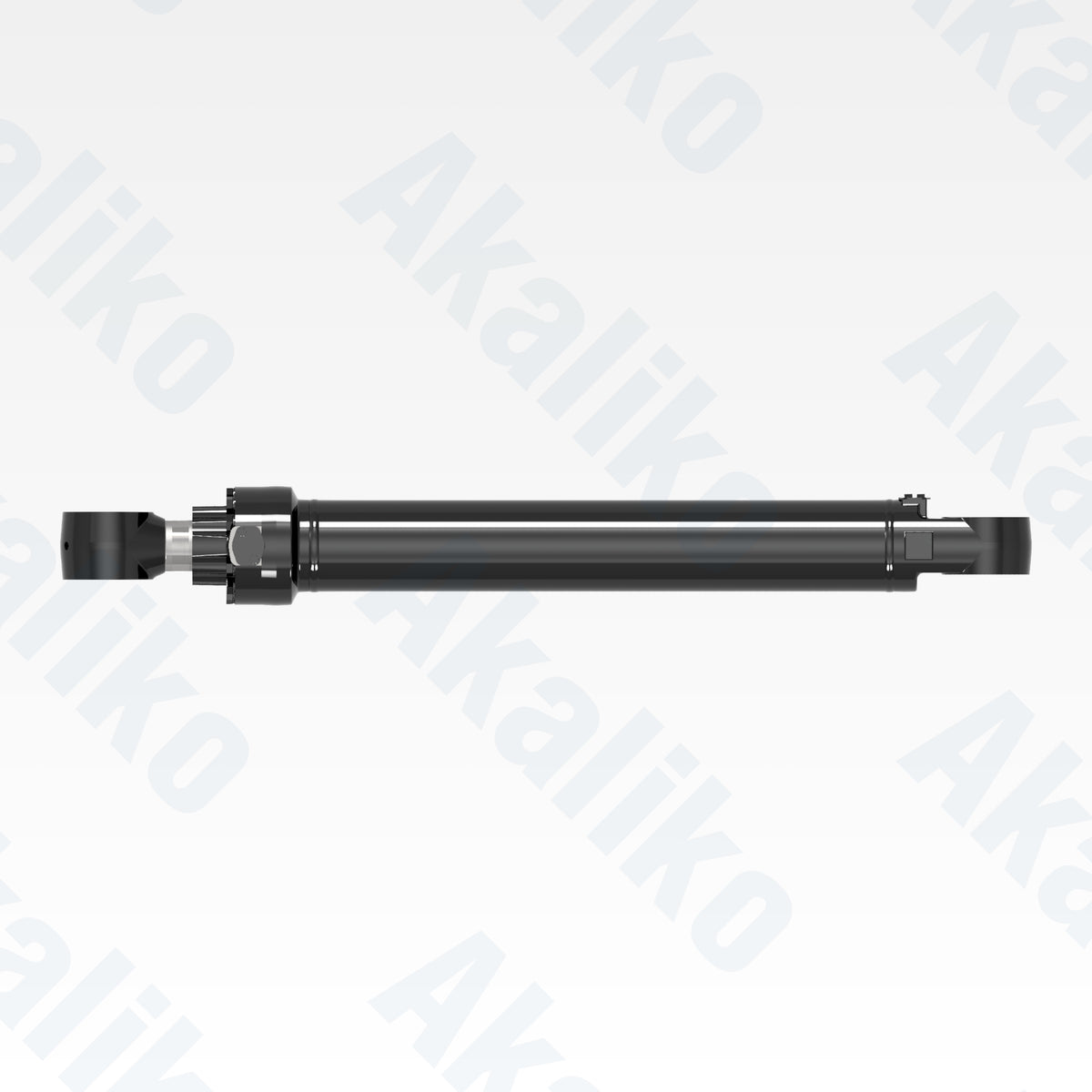 Top view of replacement bucket hydraulic cylinder for Caterpillar 395 excavator, OEM part number 564-4946