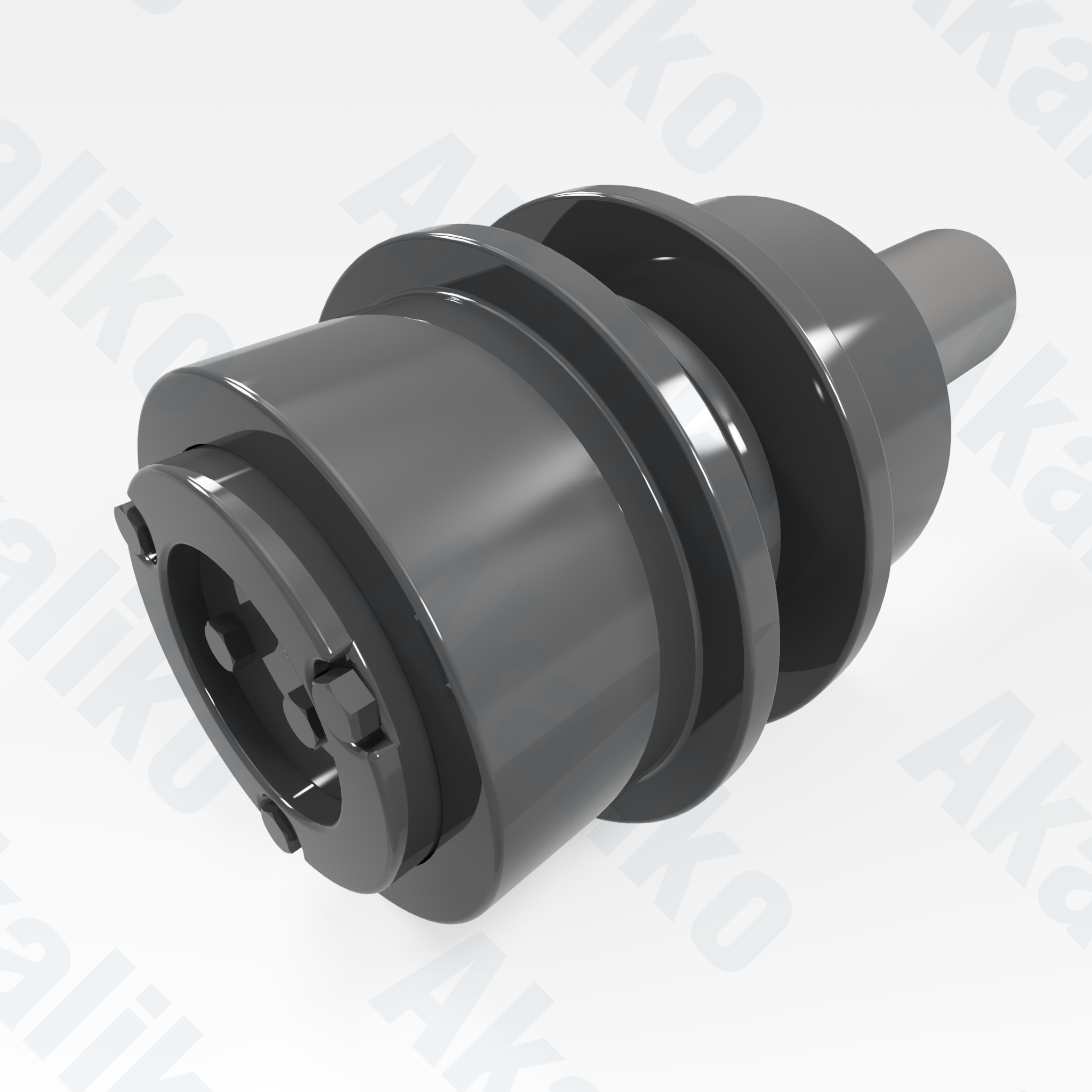 Replacement/aftermarket brand new carrier roller for Caterpillar 6015/6015B excavator.