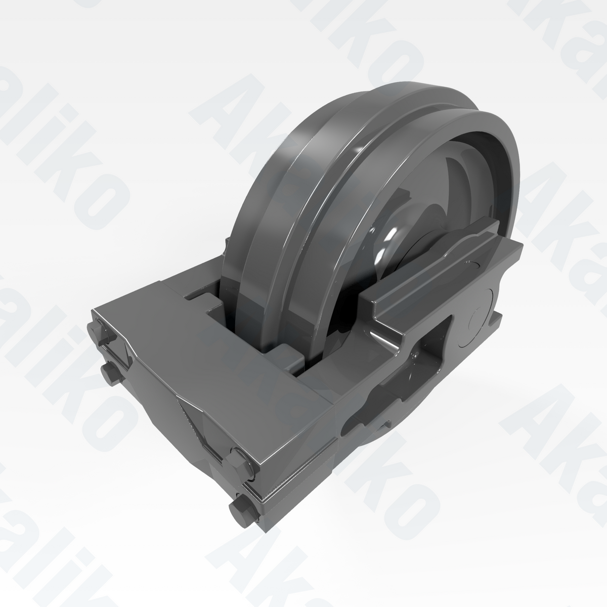 Replacement/aftermarket brand new idler for Caterpillar 6015/6015B excavator.
