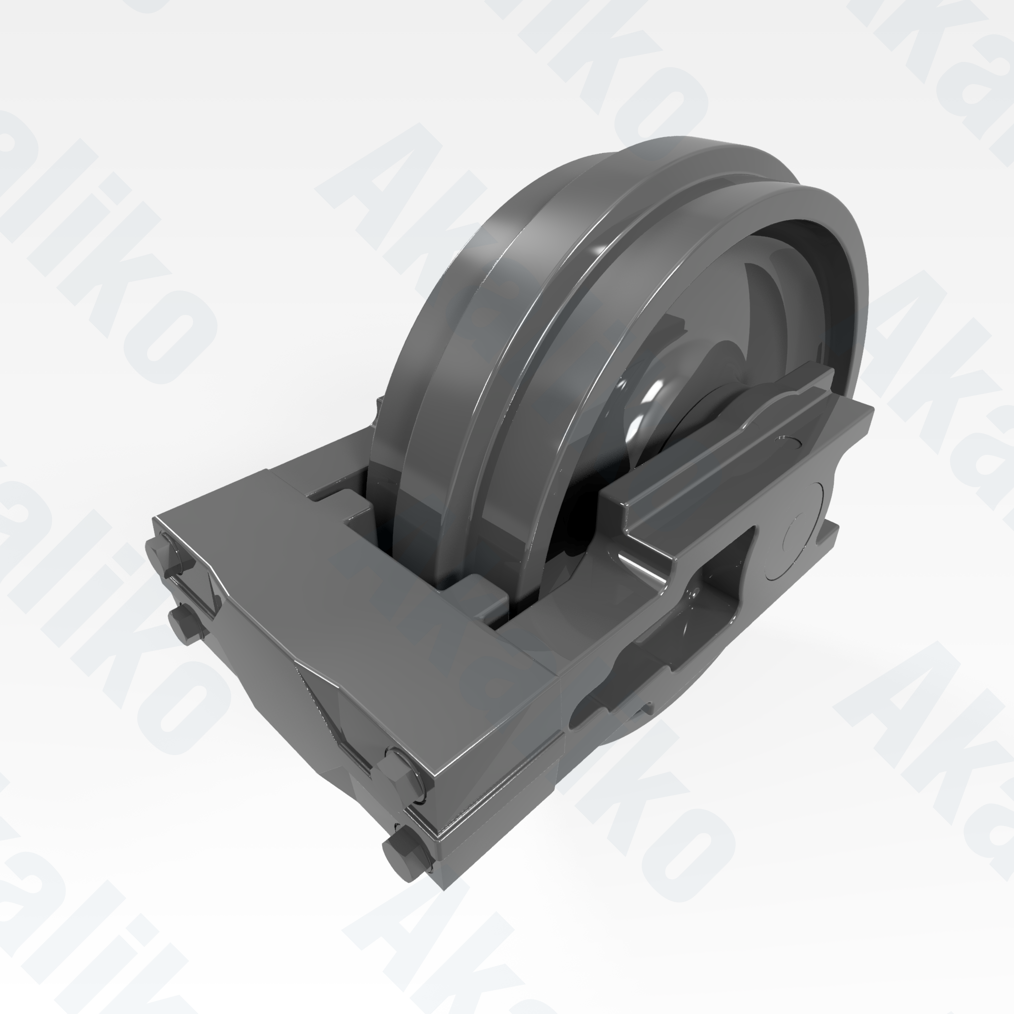 Replacement/aftermarket brand new idler for Caterpillar 6015/6015B excavator.