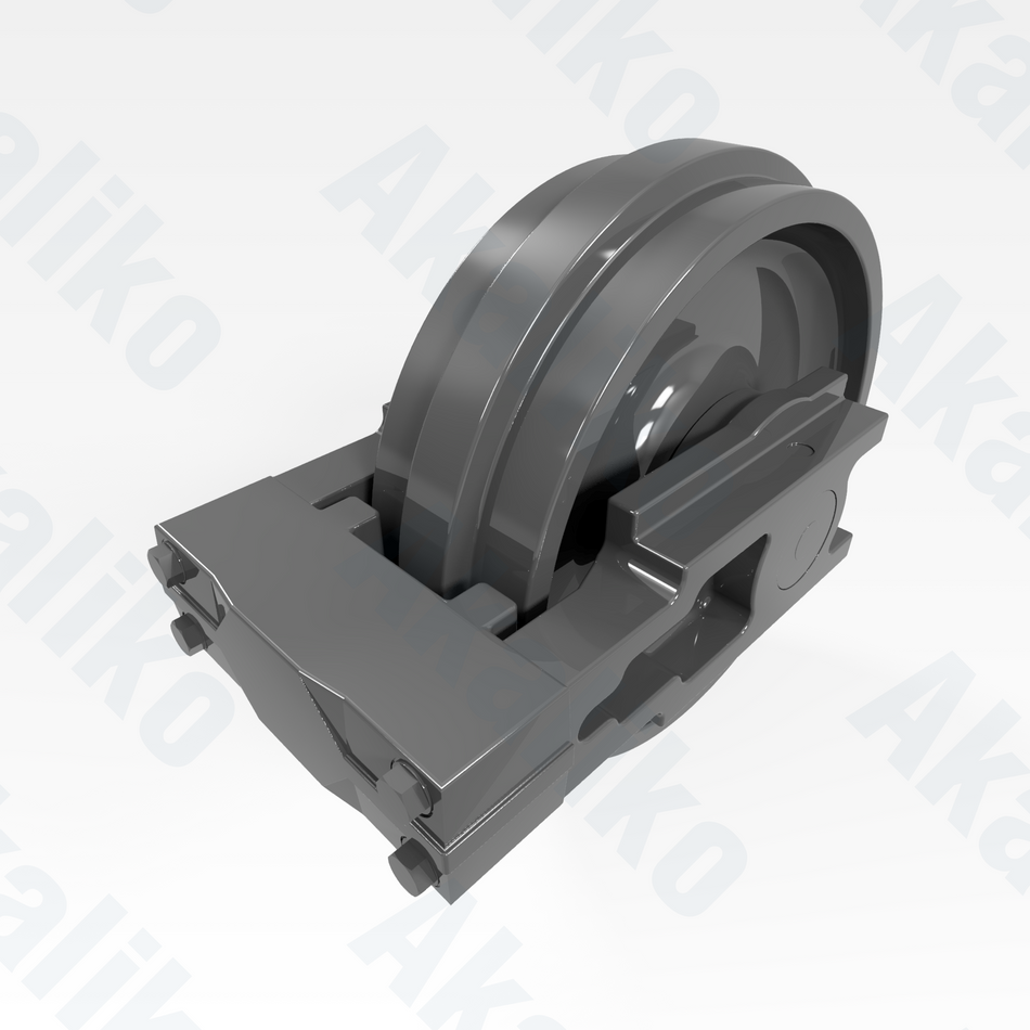 Replacement/aftermarket brand new idler for Caterpillar 6015/6015B excavator.