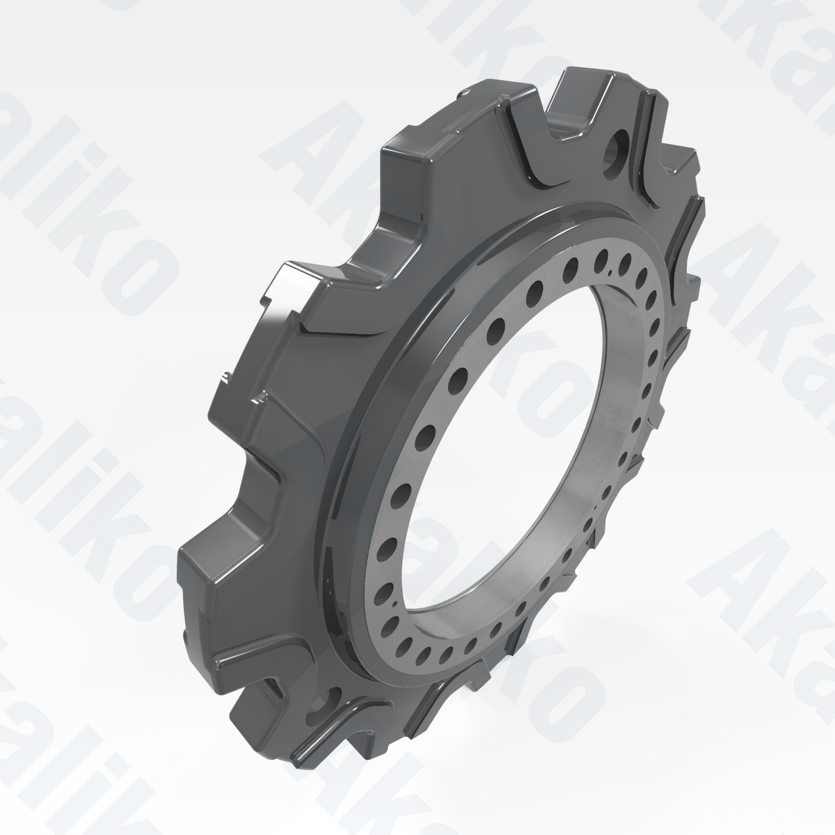 Replacement/aftermarket brand new sprocket for Caterpillar 6015/6015B excavator.