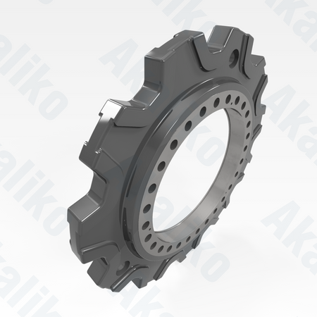 Replacement/aftermarket brand new sprocket for Caterpillar 6015/6015B excavator.