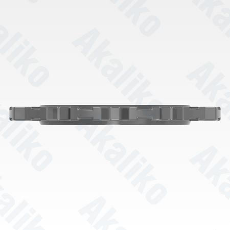 Top view of replacement/aftermarket brand new sprocket for Caterpillar 6015/6015B excavator.