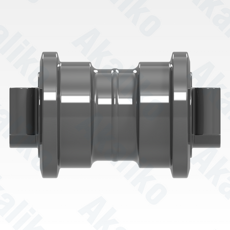 Side view of replacement/aftermarket brand new track roller for Caterpillar 6015/6015B excavator.