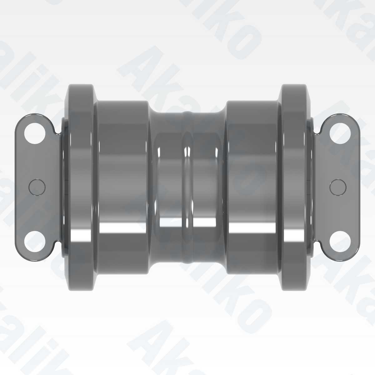 Top view of replacement/aftermarket brand new track roller for Caterpillar 6015/6015B excavator.