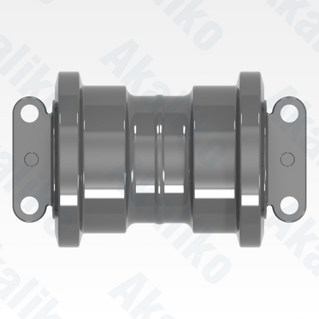 Top view of replacement/aftermarket brand new track roller for Caterpillar 6015/6015B excavator.