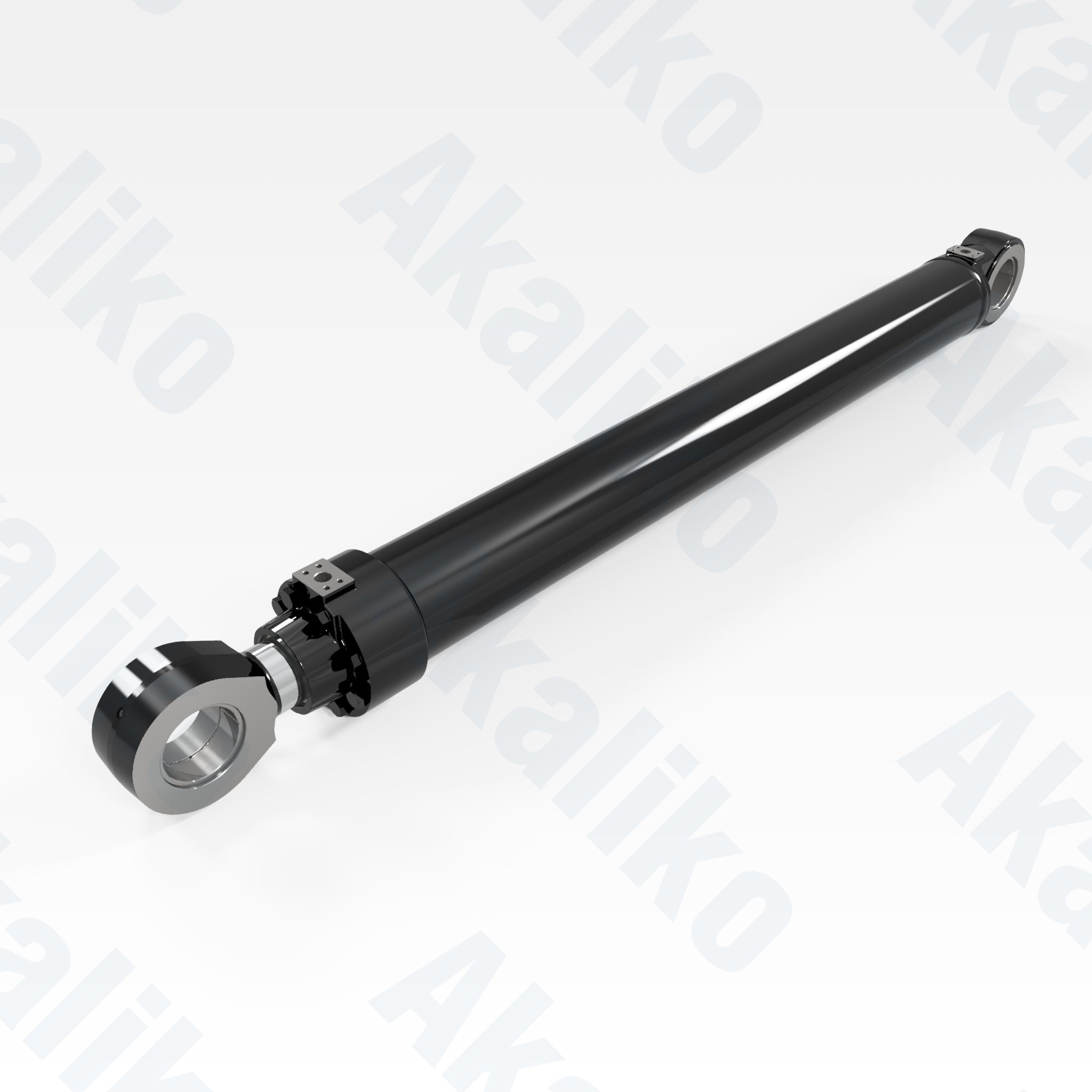 Replacement boom hydraulic cylinder for Caterpillar 6015B excavator, OEM part number 425-0677, aftermarket heavy equipment parts