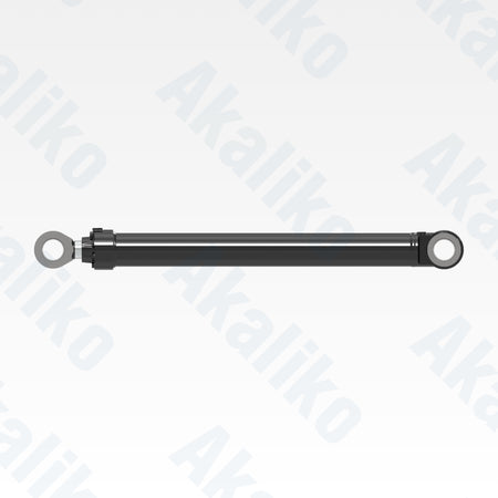 Side view of replacement boom hydraulic cylinder for Caterpillar 6015B excavator, OEM part number 425-0677