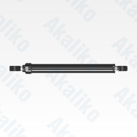 Top view of replacement boom hydraulic cylinder for Caterpillar 6015B excavator, OEM part number 425-0677