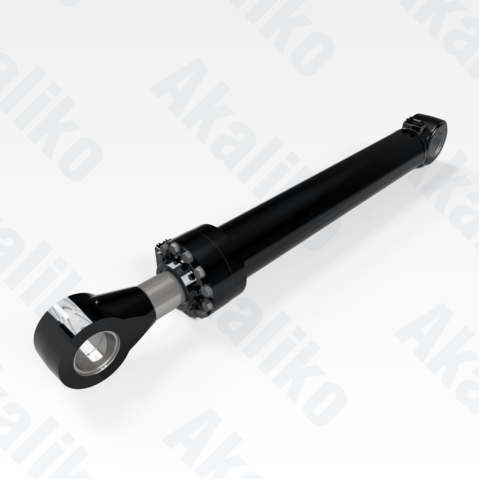 Replacement bucket hydraulic cylinder for Caterpillar 6015B excavator, OEM part number 595-0417, aftermarket heavy equipment parts