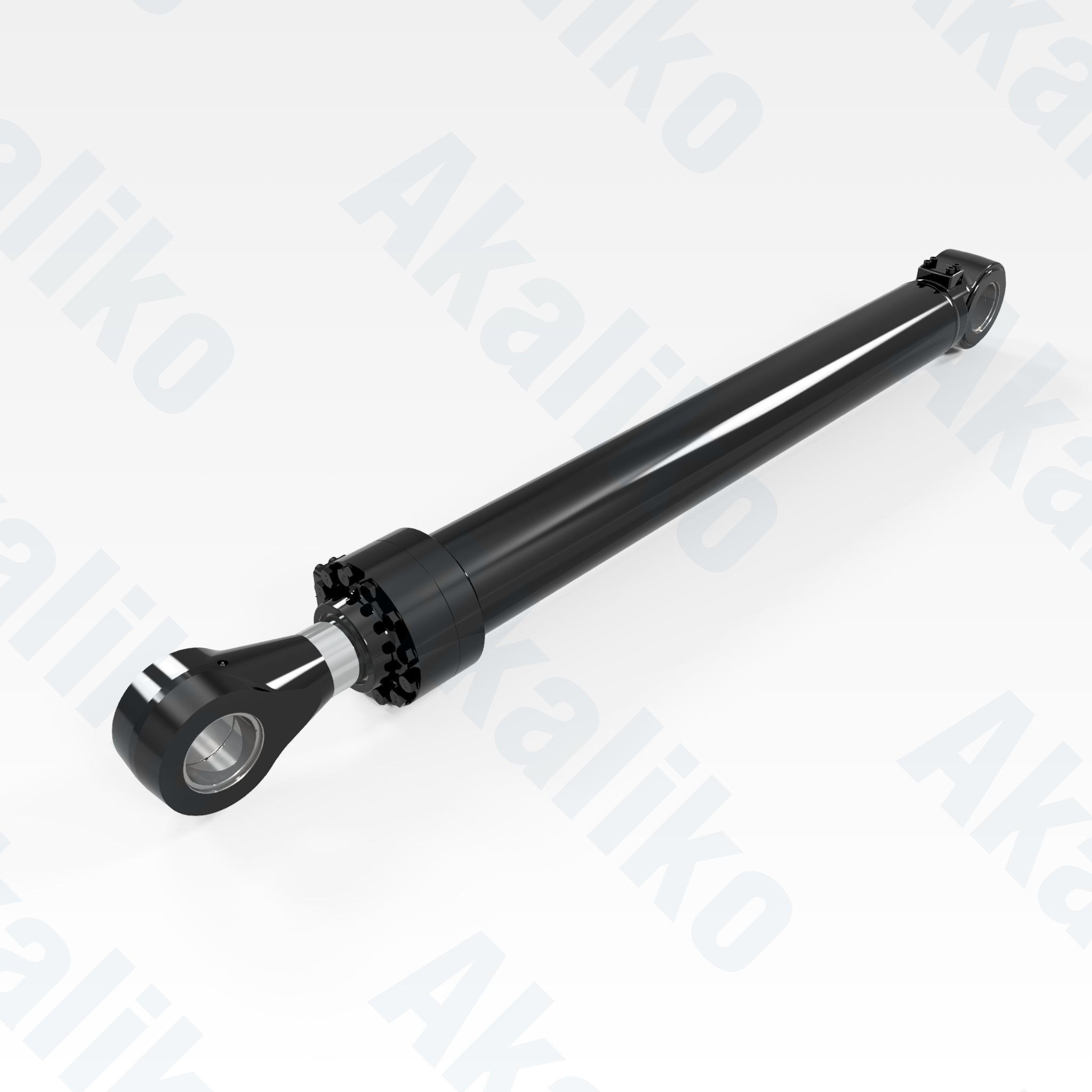 Replacement stick hydraulic cylinder for Caterpillar 6015B excavator, OEM part number 589-5410, aftermarket heavy equipment parts